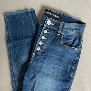 High Rise Skinny Express Jeans